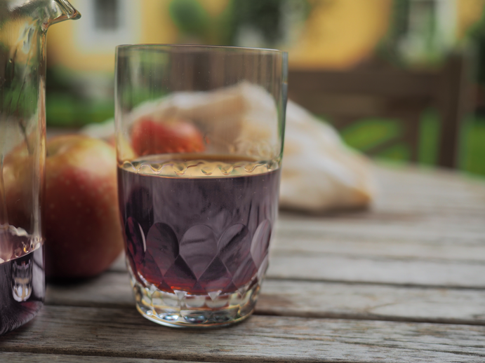 Apfel Weichselsaft