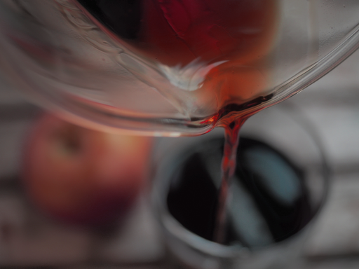 Apfel Johannisbeersaft